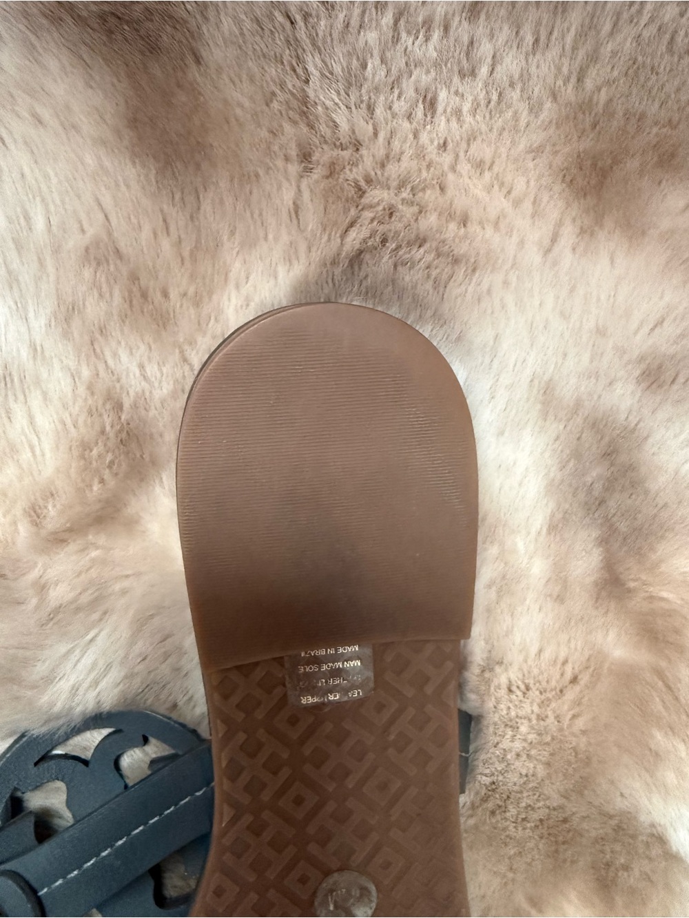 Tory Burch Miller Sandals – Size 6.5, Grey - Picture 8 of 9